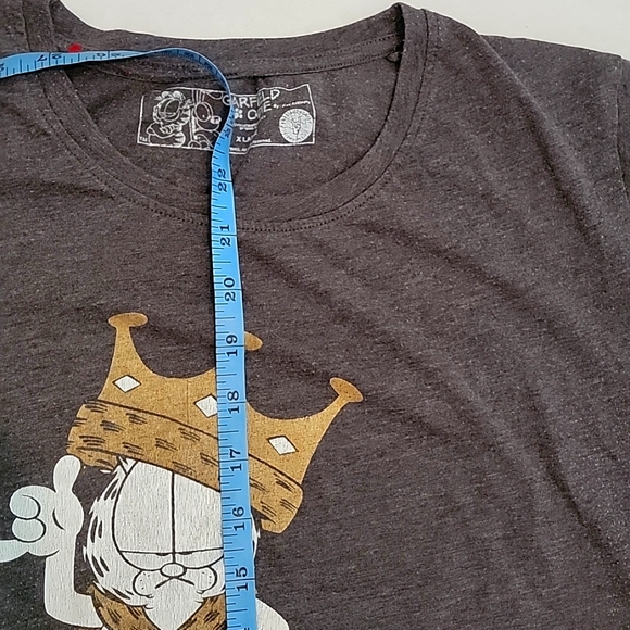 Garfield Graphic Tee Women's XL Born to Rule Vintage 80s Odie - Picture 5 of 8